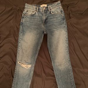 Reformation Julia high rise cropped jeans